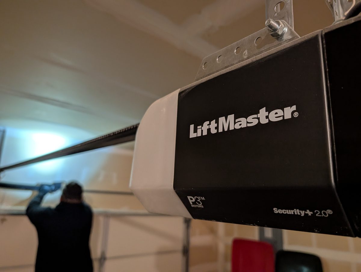 LiftMaster opener installation